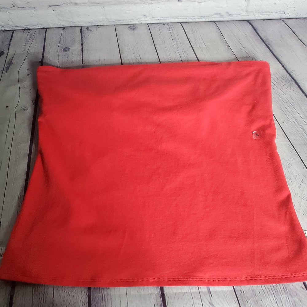 Express Strapless Crop Top